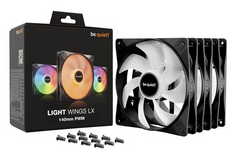 Fan 3x 140mm  be quiet! LIGHT WINGS LX ARGB - Albagame