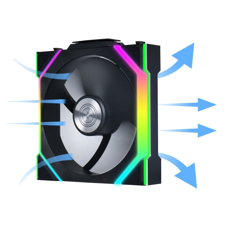 Fan Lian LI UniFan SL Wireless ARGB  Black - Albagame