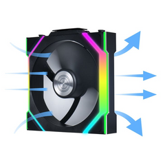 Fan Lian LI UniFan SL Wireless ARGB  Black - Albagame