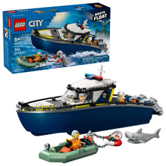 Lego City Police Boat Chase 60456 - Albagame