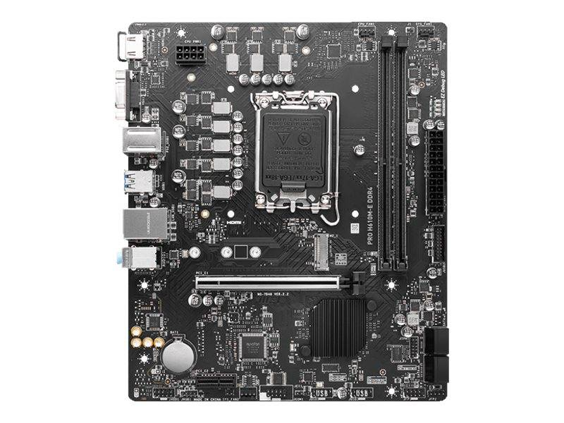 Motherboard MSI PRO H610M-E - Albagame
