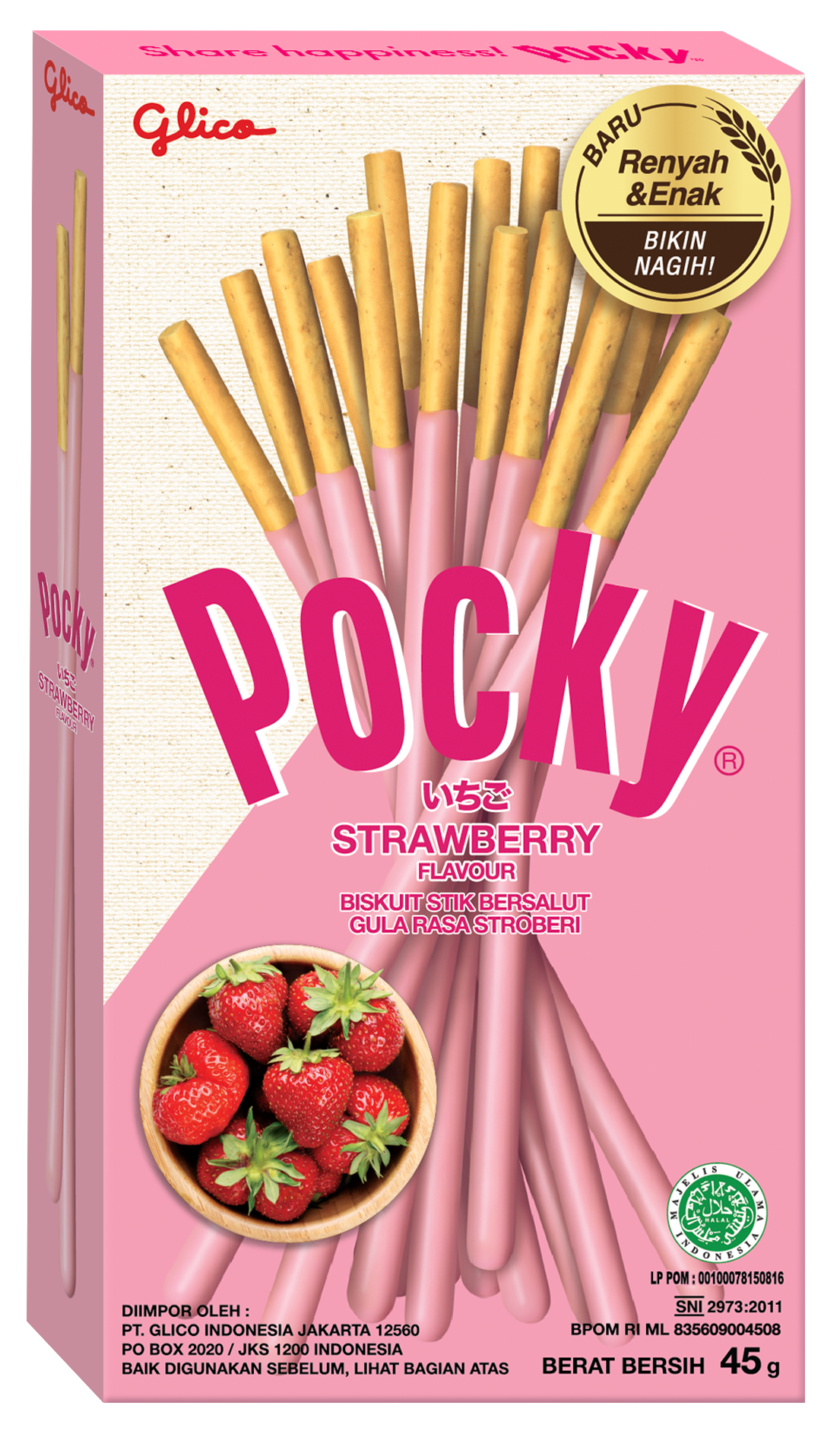 Biscuit Sticks Glico Pocky Strawberry - Albagame