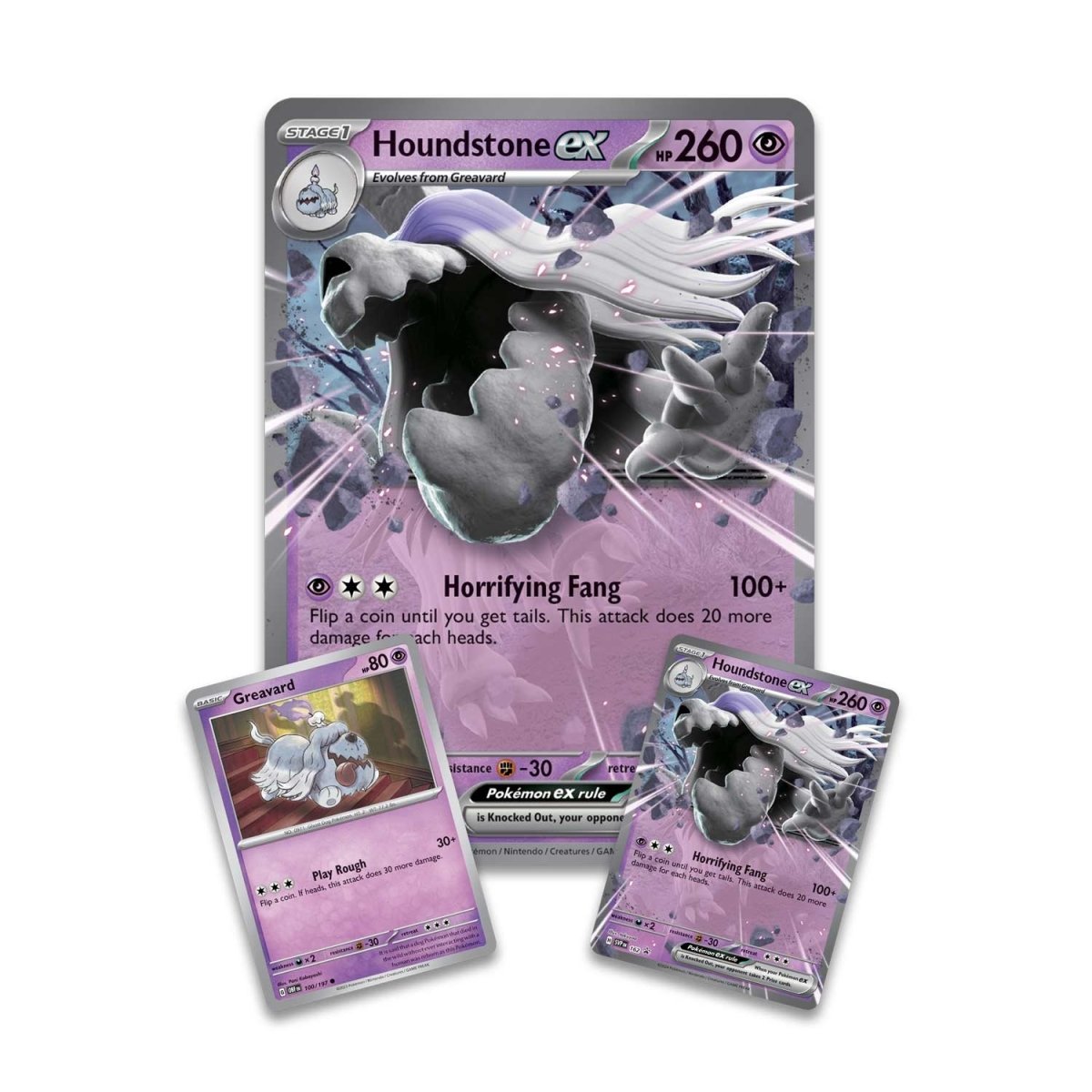 Card Pokémon Houndstone EX Box - Albagame