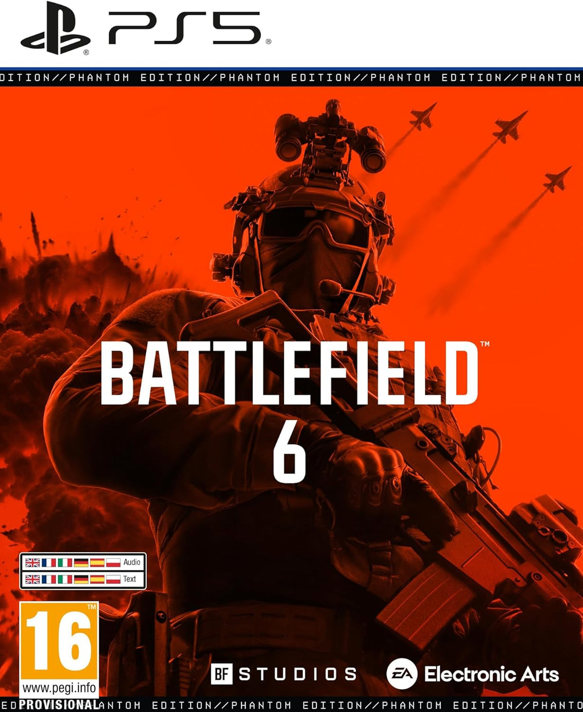 PS5 BATTLEFIELD 6 Phantom Edition