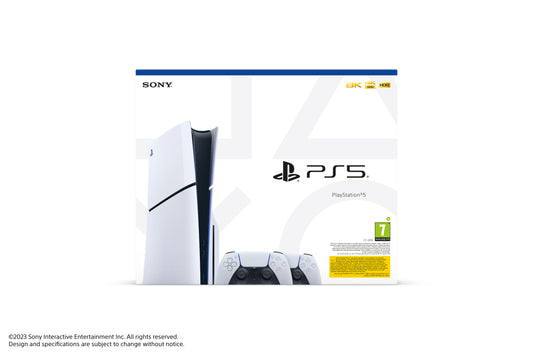 Console Playstation 5 D Slim Chassis SSD 1TB + Controller Sony DualSense Wireless White - Albagame