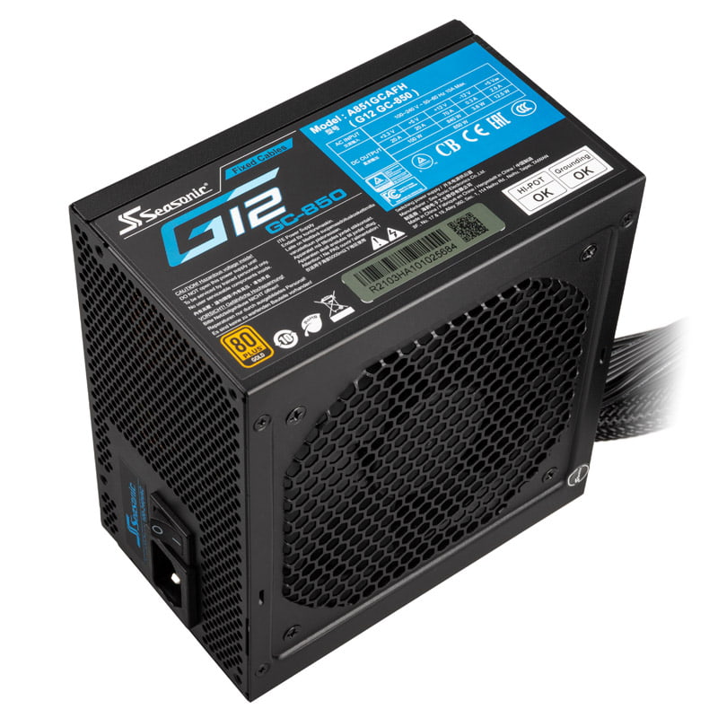 PSU 850W Seasonic G12-GC , 80+ Gold - Albagame