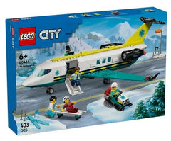 Lego City Emergency Air Ambulance Airplane 60465 - Albagame