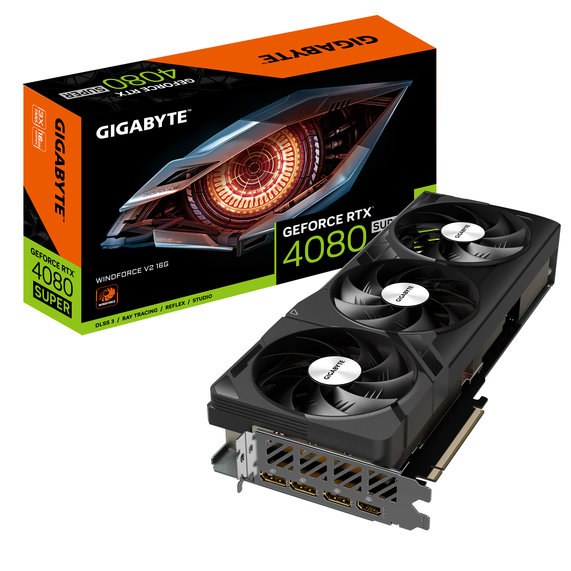 RTX 4080 Super 16GB GDDR6X   Gigabyte Windforce