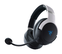 Headset Razer KAIRA PRO HYPERSPEED , Wireless and Bluetooth , designed for Playstation , Up to 30 hours Battery , Black/White , RZ04-04030200-R3G1 - Albagame