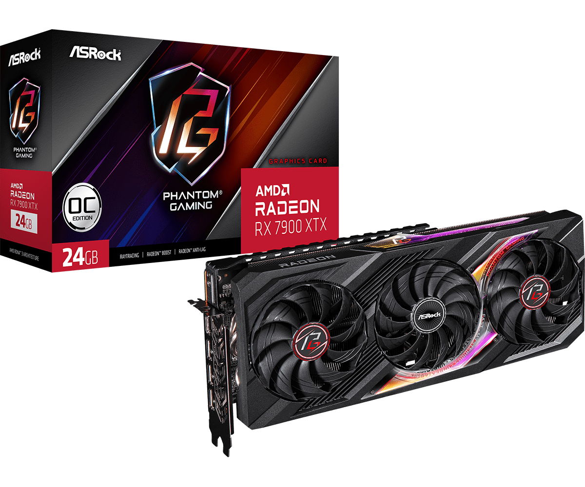 GPU Asrock PG OC Radeon RX  7900XTX 24GB - Albagame