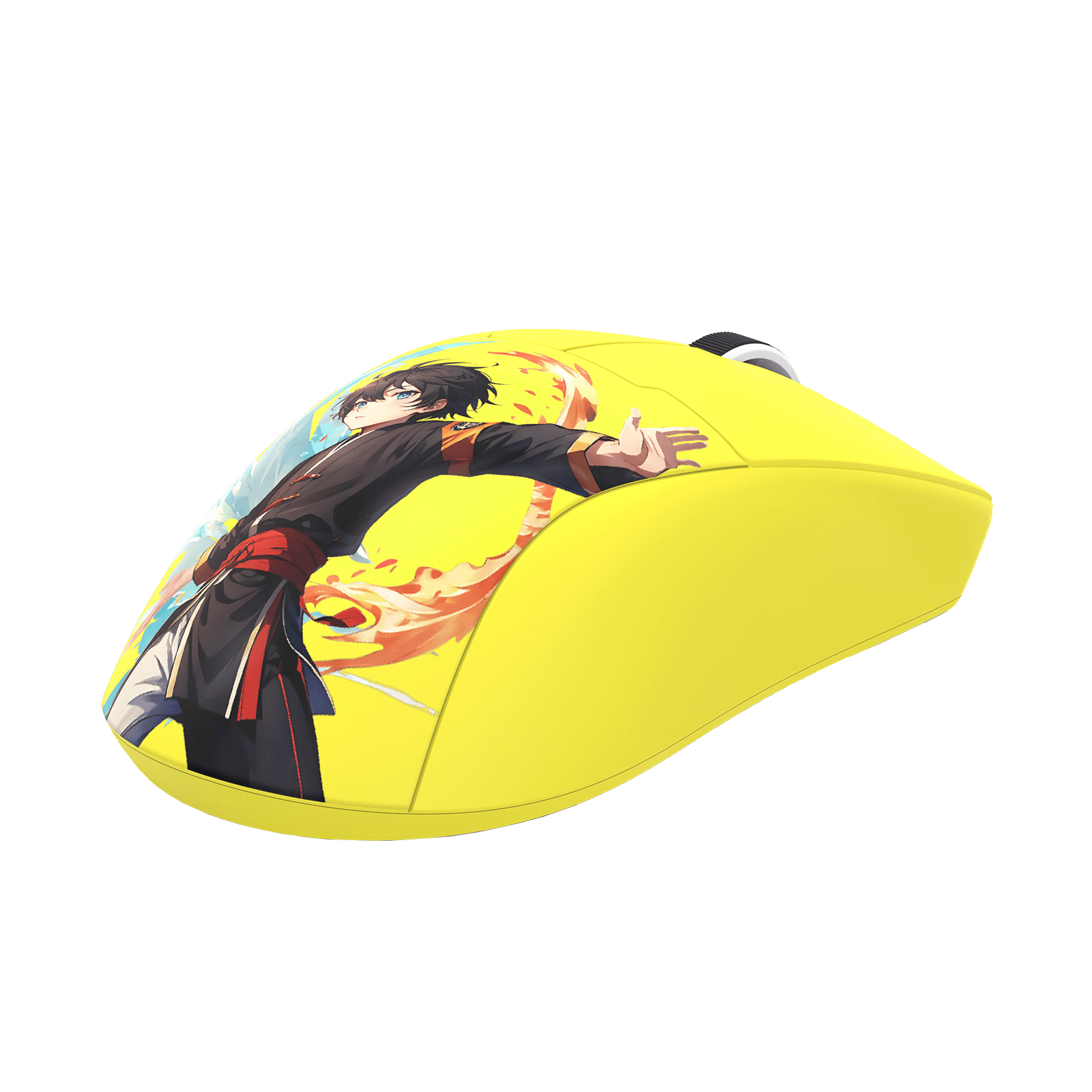 Mouse Redragon K1NG MAX AKG , 1K Hz , 26K DPI , 57Gram UltraLight , Wireless/Bluetooth/Wired , Yellow , M918-MAX-1K
