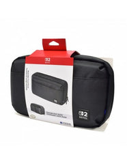 Reversible Travel Pouch Nintendo Swith 2 Hori Black Mid-Size