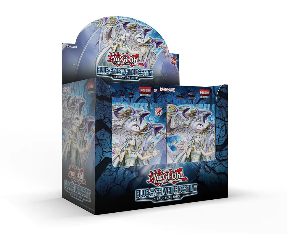 Card Yu-Gi-Oh! Destino Bianco Occhi Blu Structure Deck - Albagame