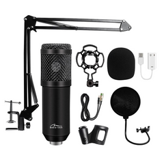 Microphone with accessories kit STUDIO AND STREAMING - Albagame