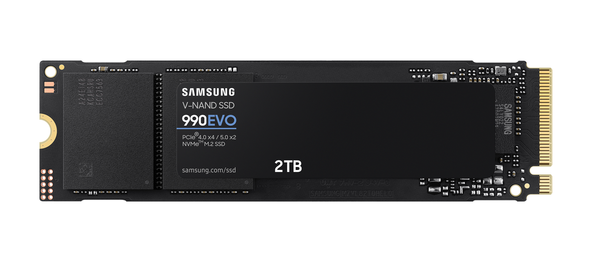 SSD 2TB Samsung 990 EVO , M.2 NVMe PCIe Gen5 x2 or Gen4 x4 - Albagame