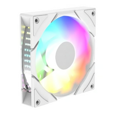 Fan 1x 120mm DeepCool CG580 ARGB, up to 1,300 RPM , Airflow 107 m3/h , Bulk , White , R-EDF120-WHAPP86-G-1 - Albagame
