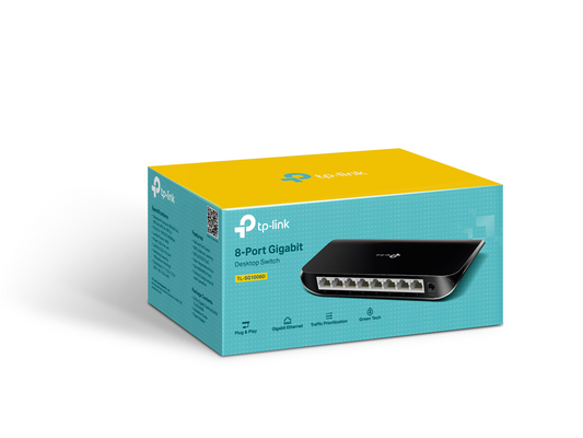 Switch 8 Porta Gigabit TP-Link - Albagame