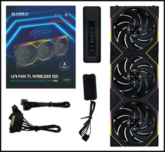 Fan Lian LI UniFan TL Wireless ARGB  Reverse  Black - Albagame