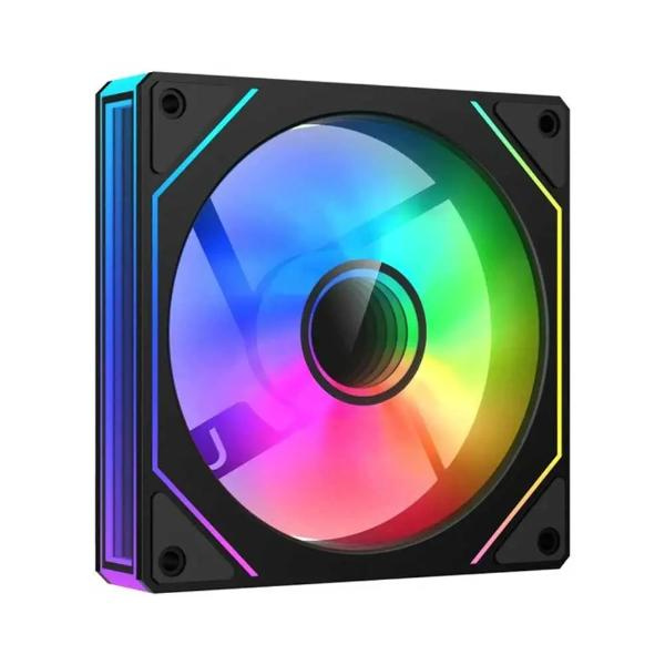 Fan 1x 120mm DeepCool CG530 Infinity  Reverse ARGB, up to 1,800 RPM , Airflow 105 m3/h , Bulk , Black , R-EDF120-BKAPR17-G-1 - Albagame