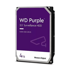 HDD 4TB Western Digital Purple SATA 3.5" ( Surveillance ) - Albagame