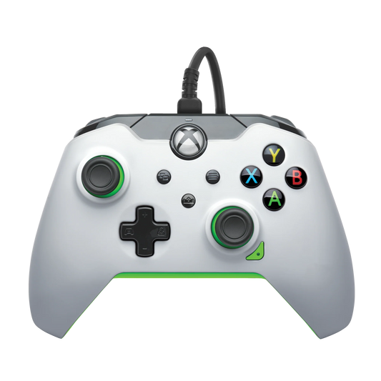 Controller Xbox PDP Wired White Neon Green - Albagame