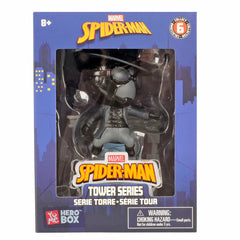 Figure YuMe Herobox Spider-Man Tower Black Spiderman