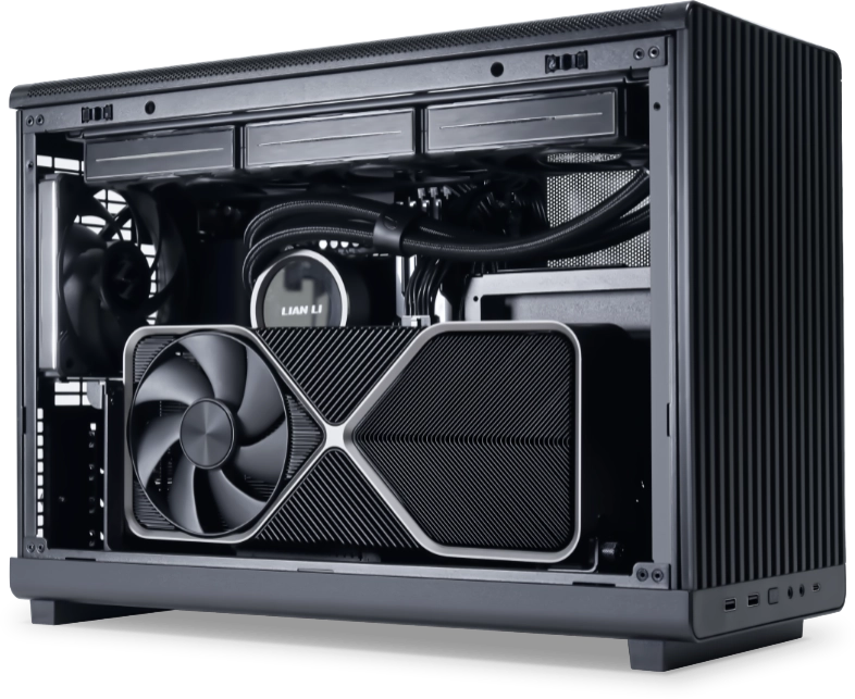 Vertical GPU Kit  Lian Li A3-1X - Albagame