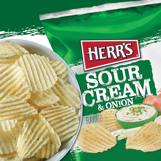 Chips Herr's Sour Cream & Onion Potato - Albagame