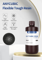 Resin Anycubic Flexible Tough 1kg Grey - Albagame