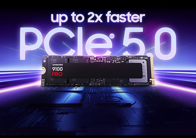 SSD 1TB Samsung 9100 PRO , NVMe PCIe Gen5 x4 M.2 , read/write 14700/13300MB/s , MZ-VAP1T0BW - Albagame