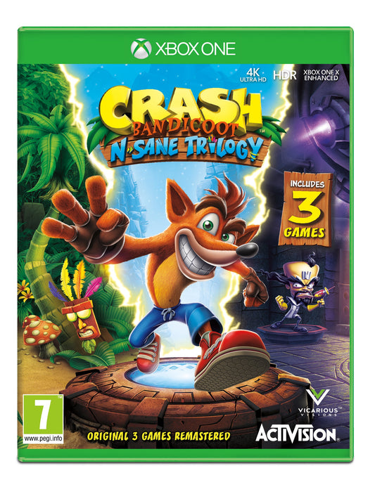 U-Xbox One Crash Bandicoot N.Sane Trilogy - Albagame