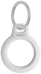 AirTag Accessory Belkin Secure Holder with Key Ring 1-pack , White , F8W973BTWHT - Albagame