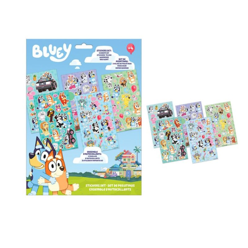 Stickers Bluey Set - Albagame