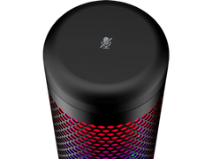 Microphone HyperX QuadCast S , Tap-to-Mute sensor with LED status indicator , USB-C to USB-A cable 2m , Compatible with: PC PS5 PS4 Mac , Black , 4P5P7AA - Albagame