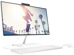 AIO PC 23.8" HP 24-CB1307NH , 23.8" FHD Touch 1920x1080p IPS AG , Intel Core i5-1235U (10C/2P+8E 12T) up to 4.4GHz , 8GB RAM 1x8GB 3200Mhz DDR4 , 512GB PCIe NVMe M.2 SSD - Albagame