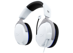 Headset HyperX Cloud Stinger II , Wired Gaming Headset , Compatible with PS5 and PS4 , Detachable noise-cancellation microphone , Black/Blue , 75X29AA - Albagame