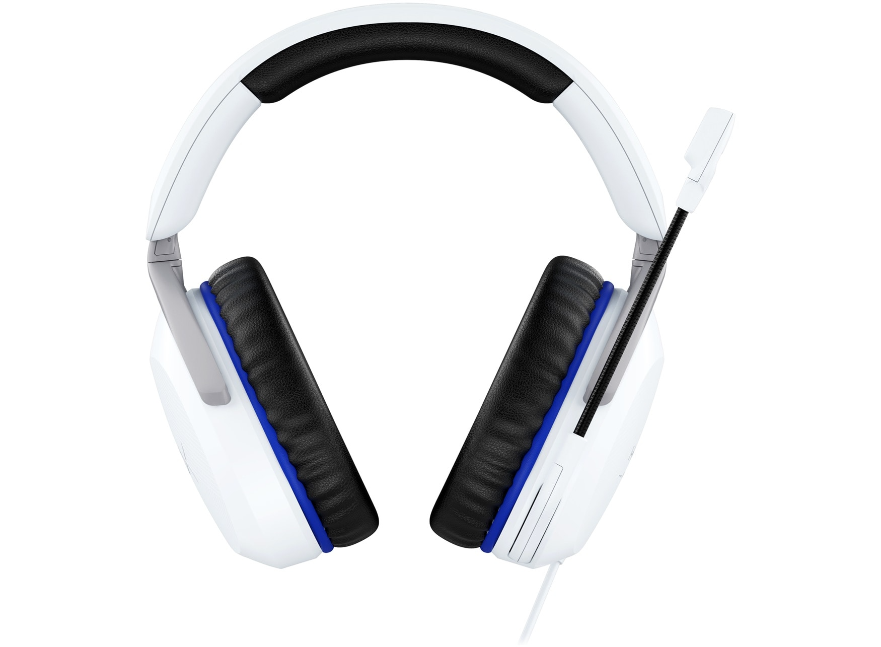 Headset HyperX Cloud Stinger II , Wired Gaming Headset , Compatible with PS5 and PS4 , Detachable noise-cancellation microphone , Black/Blue , 75X29AA - Albagame