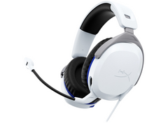 Headset HyperX Cloud Stinger II , Wired Gaming Headset , Compatible with PS5 and PS4 , Detachable noise-cancellation microphone , Black/Blue , 75X29AA - Albagame