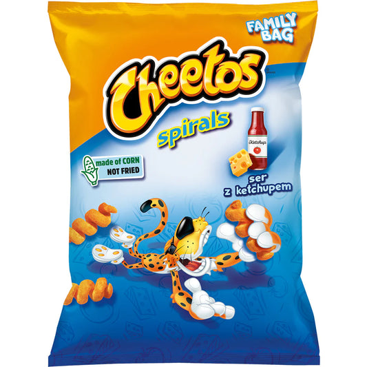 Chips Cheetos Spirals Cheese With Ketchup (L) - Albagame