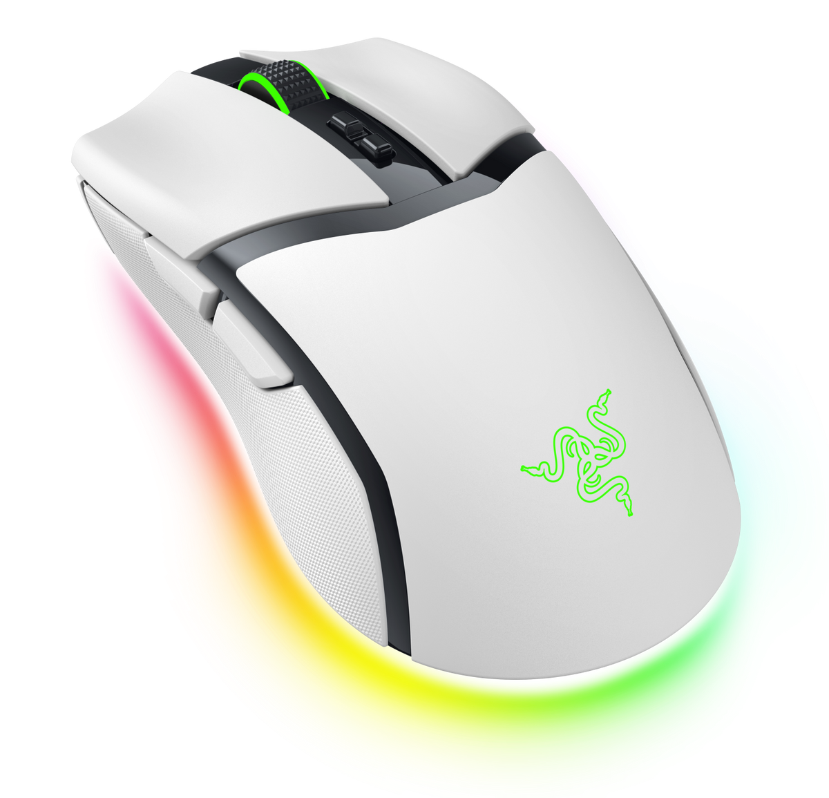 Mouse Razer Cobra Pro , Focus Pro 30K DPI Optical Sensor , 10 Customizable buttons , Chroma RGB with Underglow , White , RZ01-04660200-R3G1