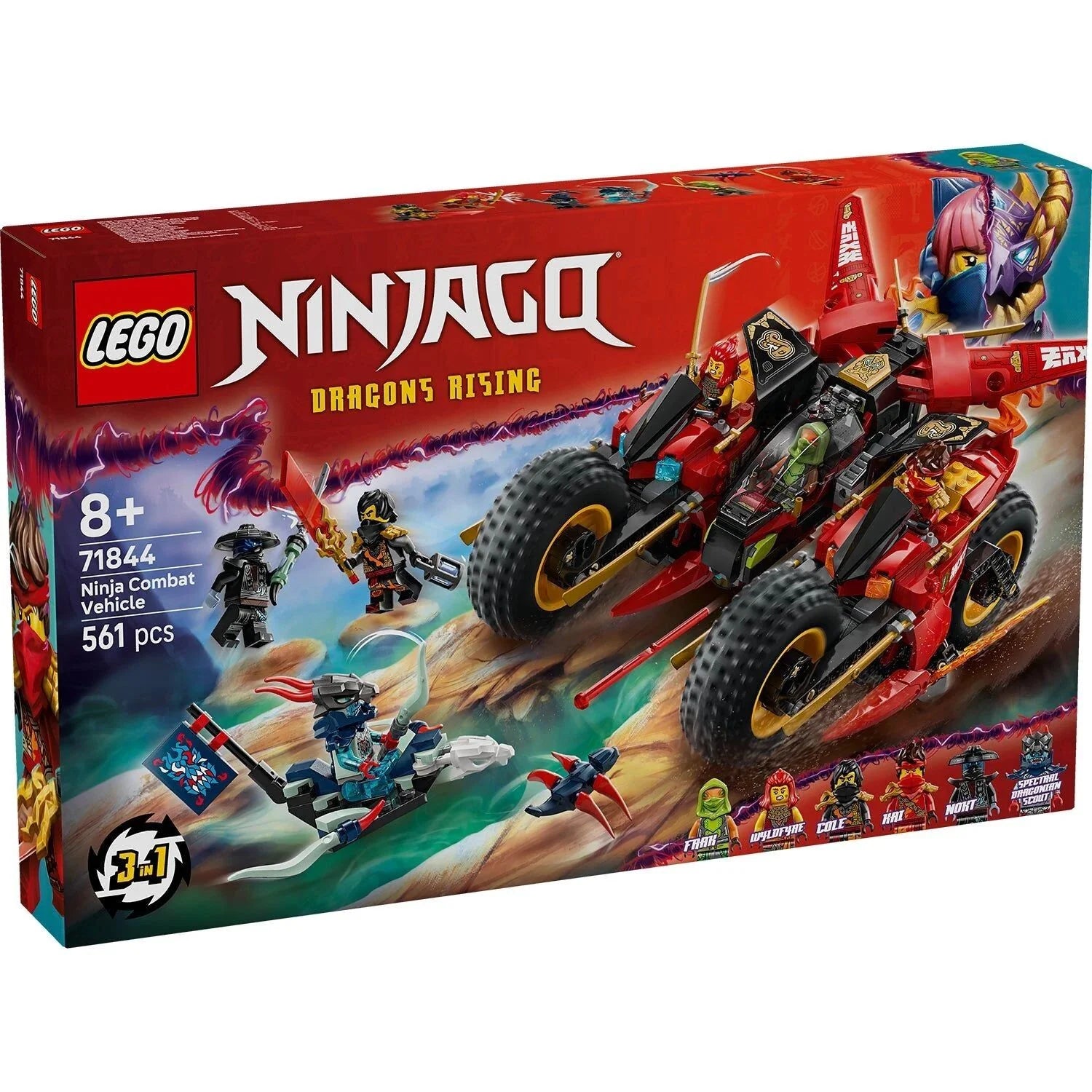 Lego Ninjago Ninja Combat Vehicle 71844 - Albagame