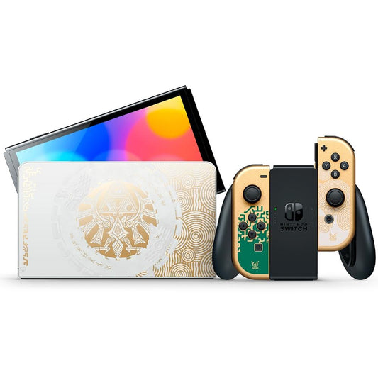 Console Nintendo Switch Oled The Legend of Zelda Tears of the Kingdom Edition - Albagame