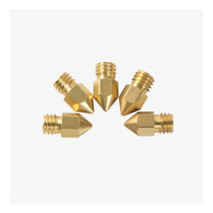 Brass Nozzle Kit CREALITY 0,4mm 6x13mm (x5 pcs) - Albagame
