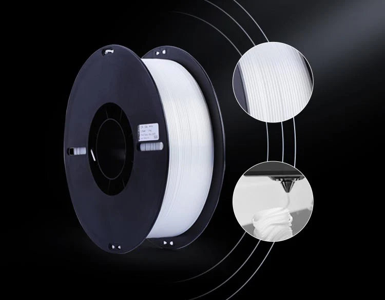 Filament CREALITY CR-PLA Silk White , 3D Printer Filament Glossy , 1 kg Spool , 1.75 mm , 3301120004 - Albagame
