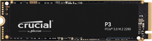 SSD 2TB Crucial P3 M.2 NVMe PCIe Gen3 - Albagame