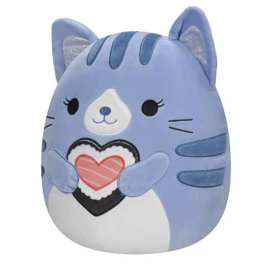 Plush Squishmallows Carizma The Dark Blue Tabby Cat