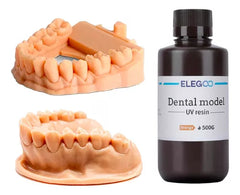 Resin Elegoo Dental Orthodontic UV 0.5kg Orange - Albagame