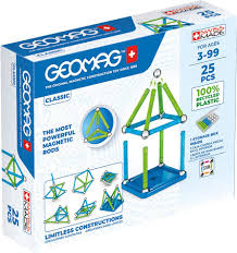 Supercolor Panels Geomag Magnetic Rods 25pcs - Albagame