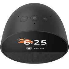 Smart Speaker Amazon Echo Spot (Latest Model) , Alexa , Built in Display Touchscreen , Speaker , WiFi Bluetooth , Black , B0C2S2J7JP - Albagame