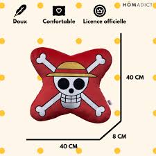 Pillow One Piece Pirate Red 3D - Albagame